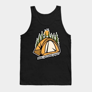 Funny Camping Quote Tank Top